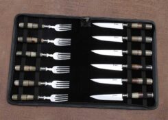 Conjunto de Mesa 12 Peças Cabo Variado